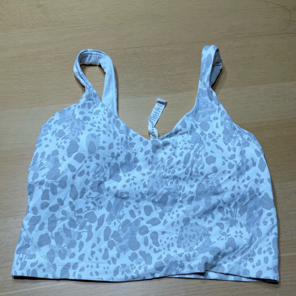Cropped lululemon align tank top